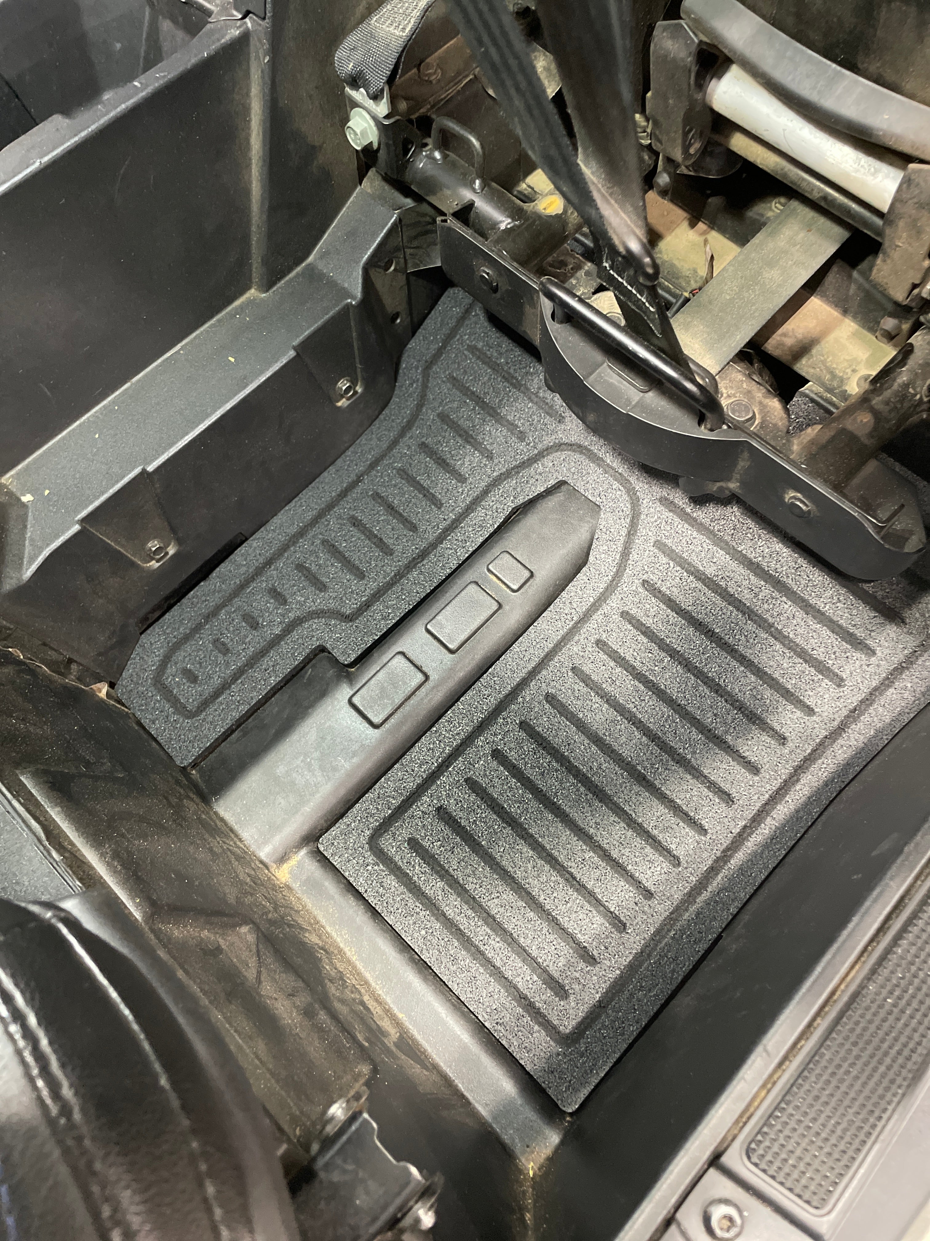 Photo of Polaris RZR PRO R Rubber Floor Mats by Terick Solutions - Premium UTV Rubber floor mats for UTVs / Side by Sides