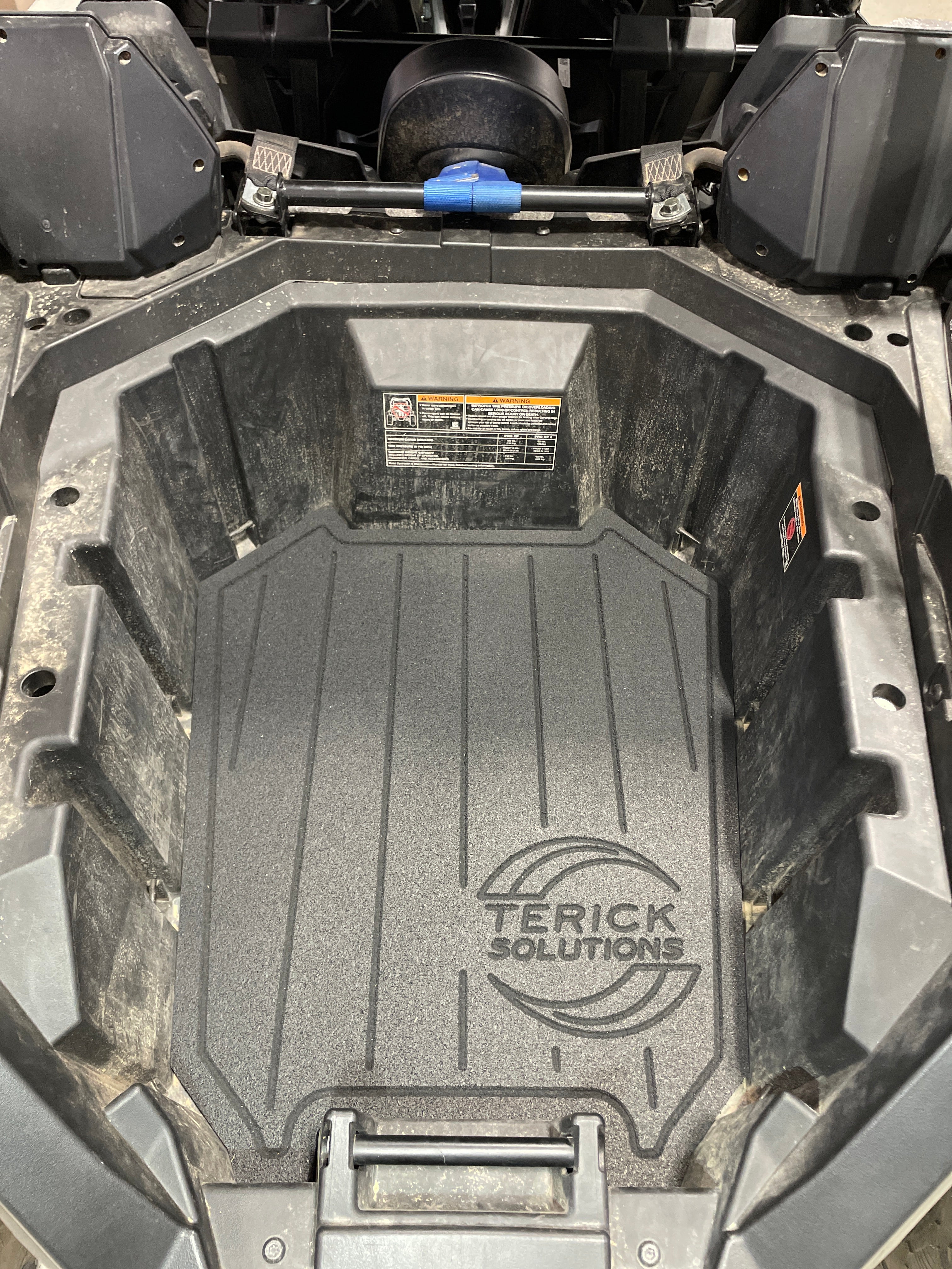 Photo of Polaris RZR PRO R Rubber Floor Mats by Terick Solutions - Premium UTV Rubber floor mats for UTVs / Side by Sides