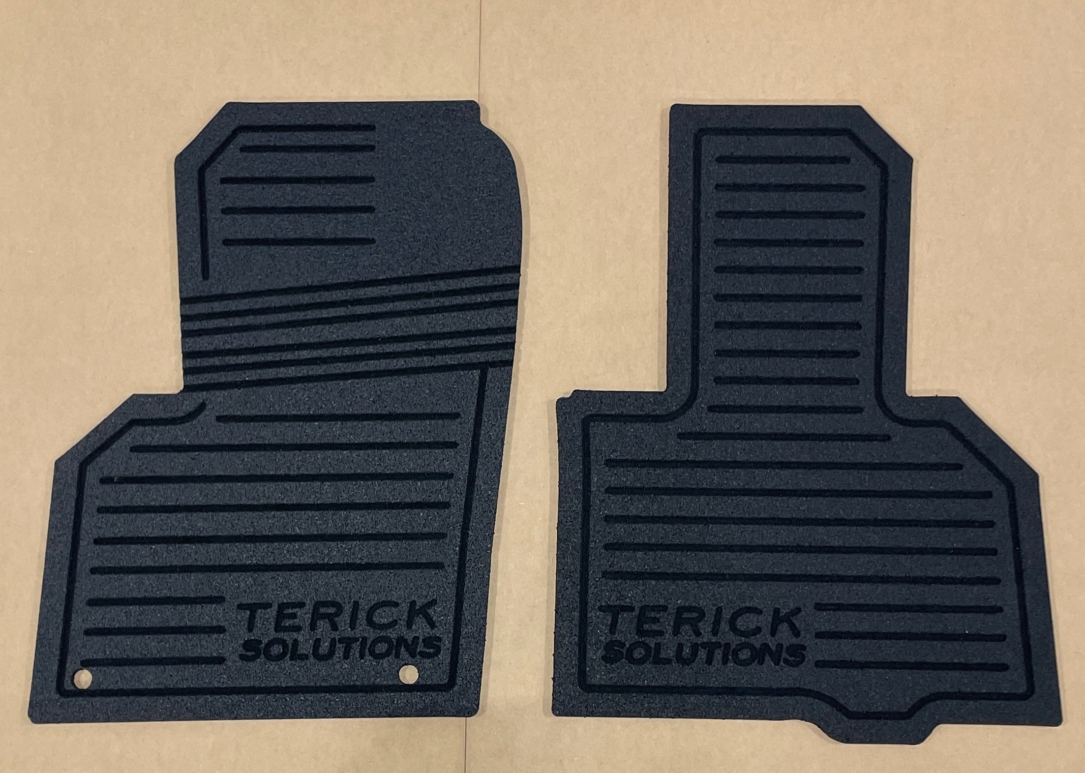 Photo of Polaris RZR PRO R Rubber Floor Mats by Terick Solutions - Premium UTV Rubber floor mats for UTVs / Side by Sides