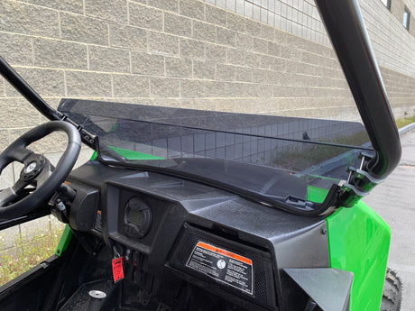 Photo of Wildcat Trail/Sport 700 Half Windshield with Billet Mounts by UTVZILLA - Premium for UTVs / Side by Sides