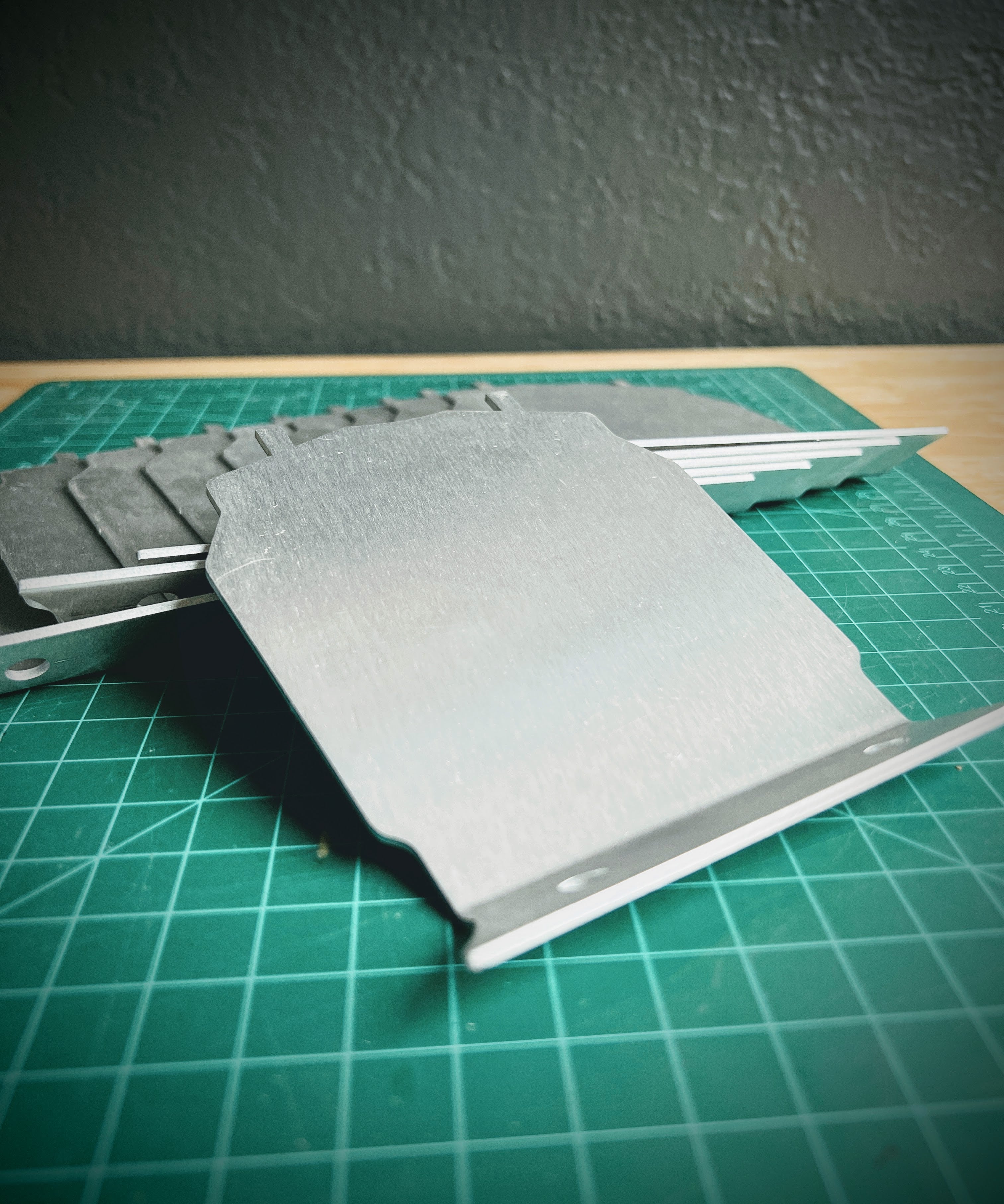 Photo of SFM Lower Console Plate (Blank) by StayFlush Motorsports - Premium CanamX3 Console for UTVs / Side by Sides