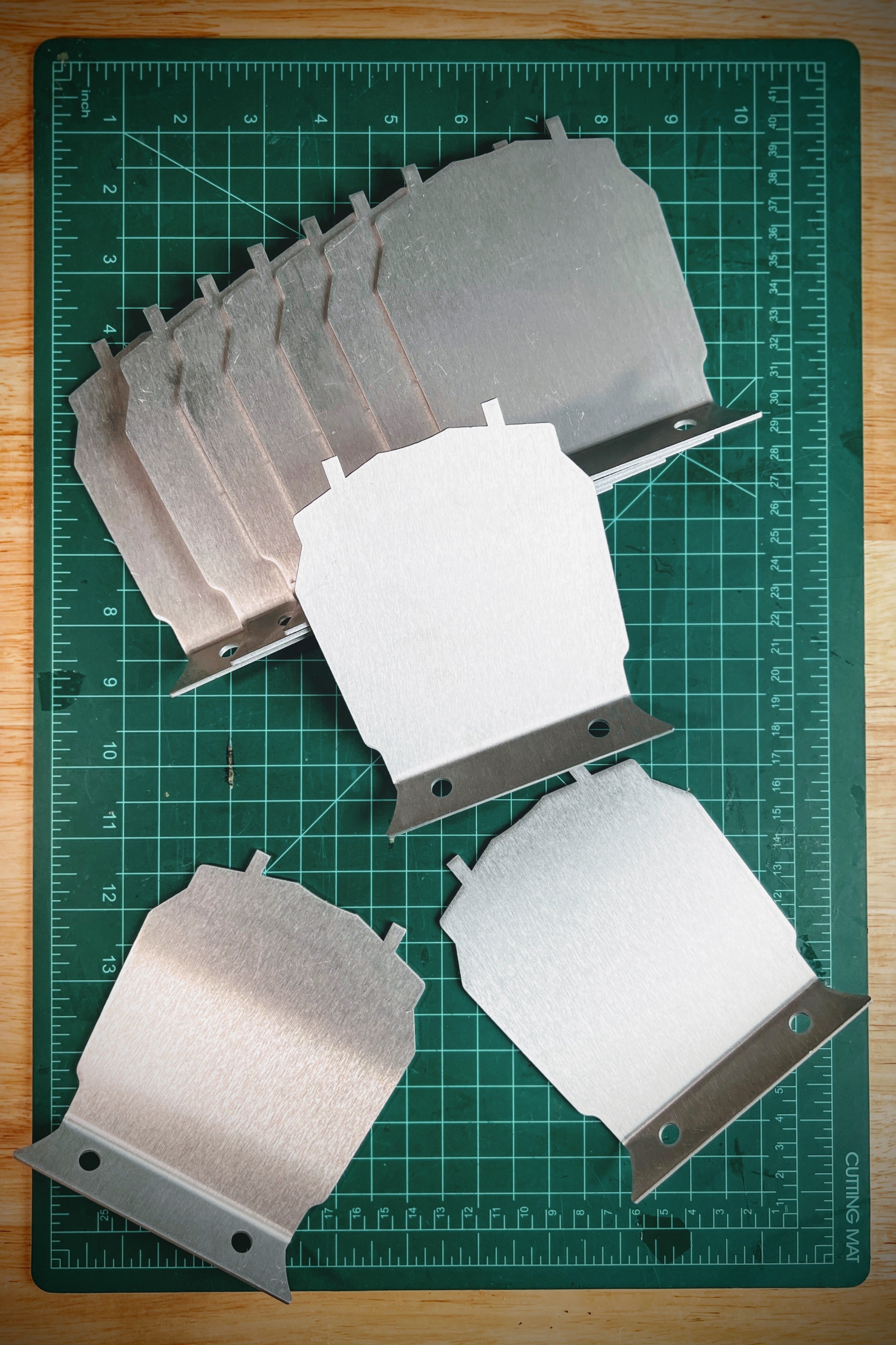 Photo of SFM Lower Console Plate (Blank) by StayFlush Motorsports - Premium CanamX3 Console for UTVs / Side by Sides