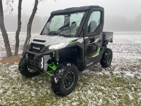Photo of Kawasaki Ridge 2 Door Rubber Floor Mats (ALL MODELS) by Terick Solutions - Premium UTV Rubber floor mats for UTVs / Side by Sides
