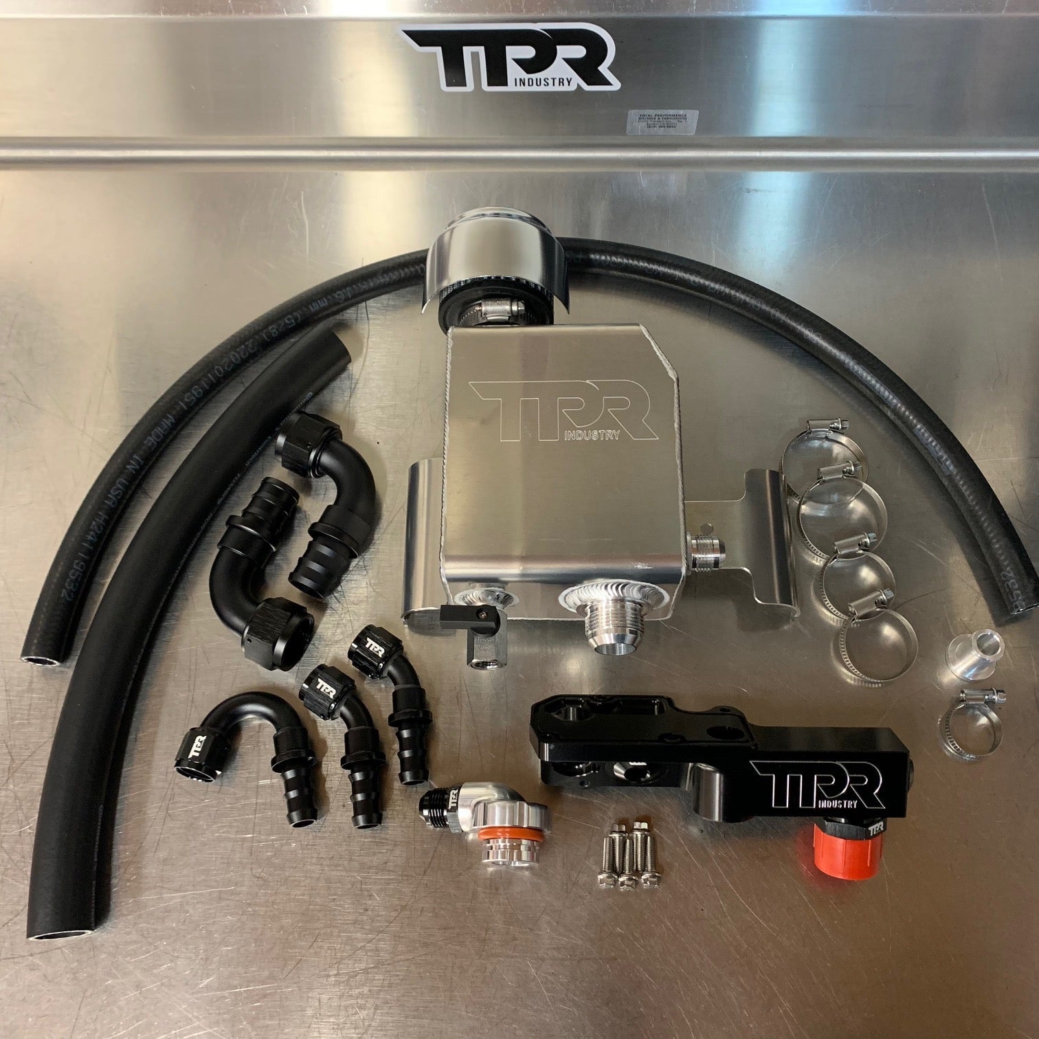 Photo of TPR006 - Crankcase Breather Kit (RAW TANK) - RZR by TPR Industry - Premium for UTVs / Side by Sides