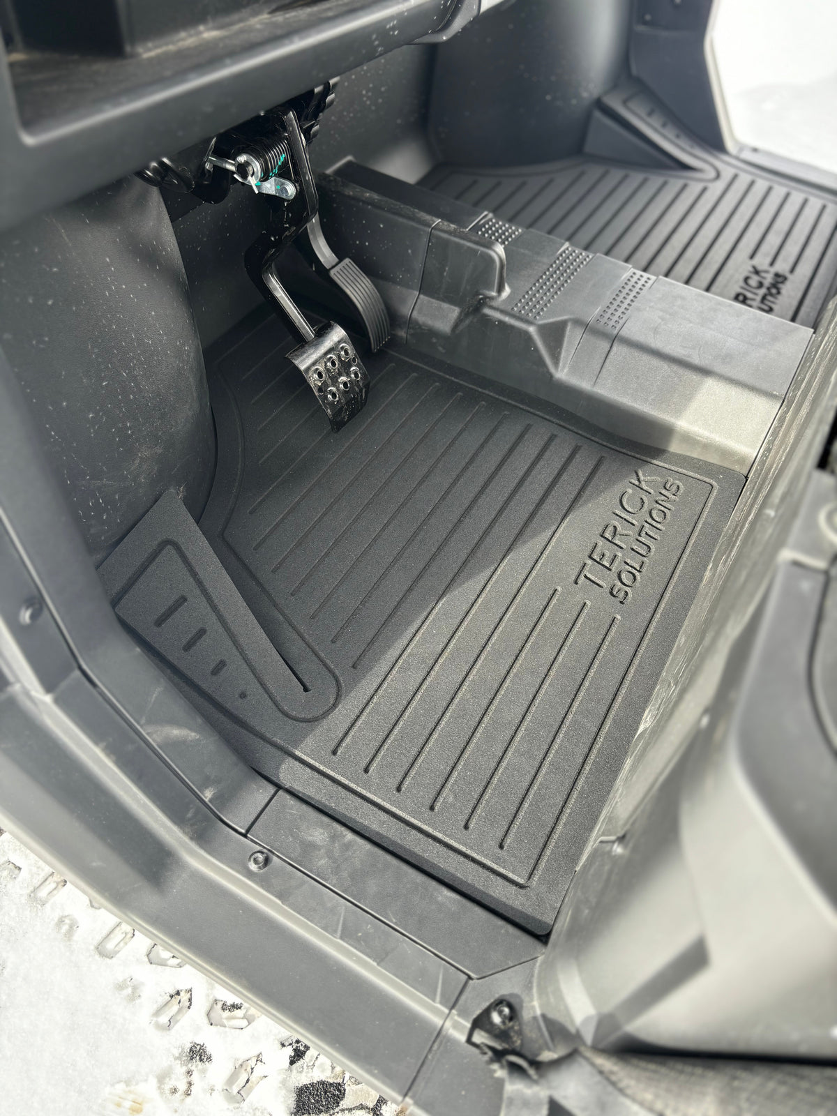 Photo of CFMOTO UFORCE 1000 & XL Rubber Floor Mats by Terick Solutions - Premium UTV Rubber floor mats for UTVs / Side by Sides