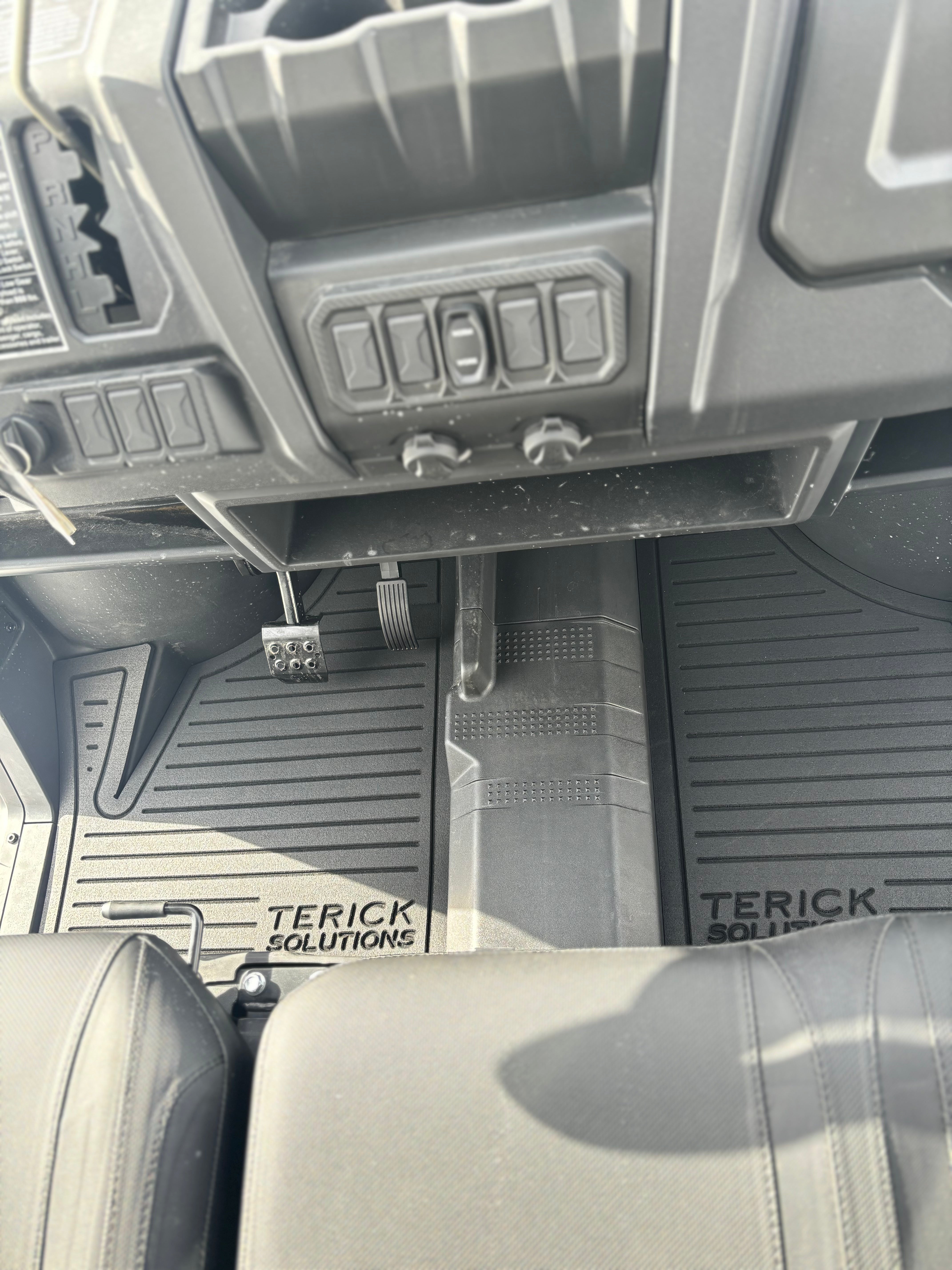 Photo of CFMOTO UFORCE 1000 & XL Rubber Floor Mats by Terick Solutions - Premium UTV Rubber floor mats for UTVs / Side by Sides