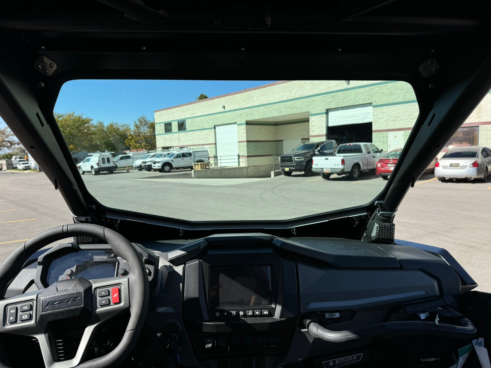 Photo of UTVZILLA Full Glass Windshield for 2025+ RZR PRO XP/PRO S/PRO R by UTVZILLA - Premium for UTVs / Side by Sides