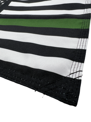 Thin Green Line FLAG 12"x18" Double Sided Grommet Flag