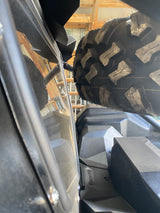 Photo of Kawasaki Teryx KRX 4 1000 Dual Clamp Spare Tire Mount by Factory UTV - Premium Spare Tire Mounts for UTVs / Side by Sides