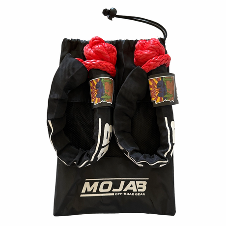 Photo of Heavy-Duty Recovery Kit (14 items + 9 storage bags, 4 Velcro tapes) *Lifetime Warranty by MOJAB OFFROAD - Premium Recovery Kit for UTVs / Side by Sides