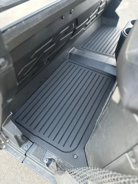 Photo of Polaris Ranger 570 Rubber Floor Mats by Terick Solutions - Premium UTV Rubber floor mats for UTVs / Side by Sides