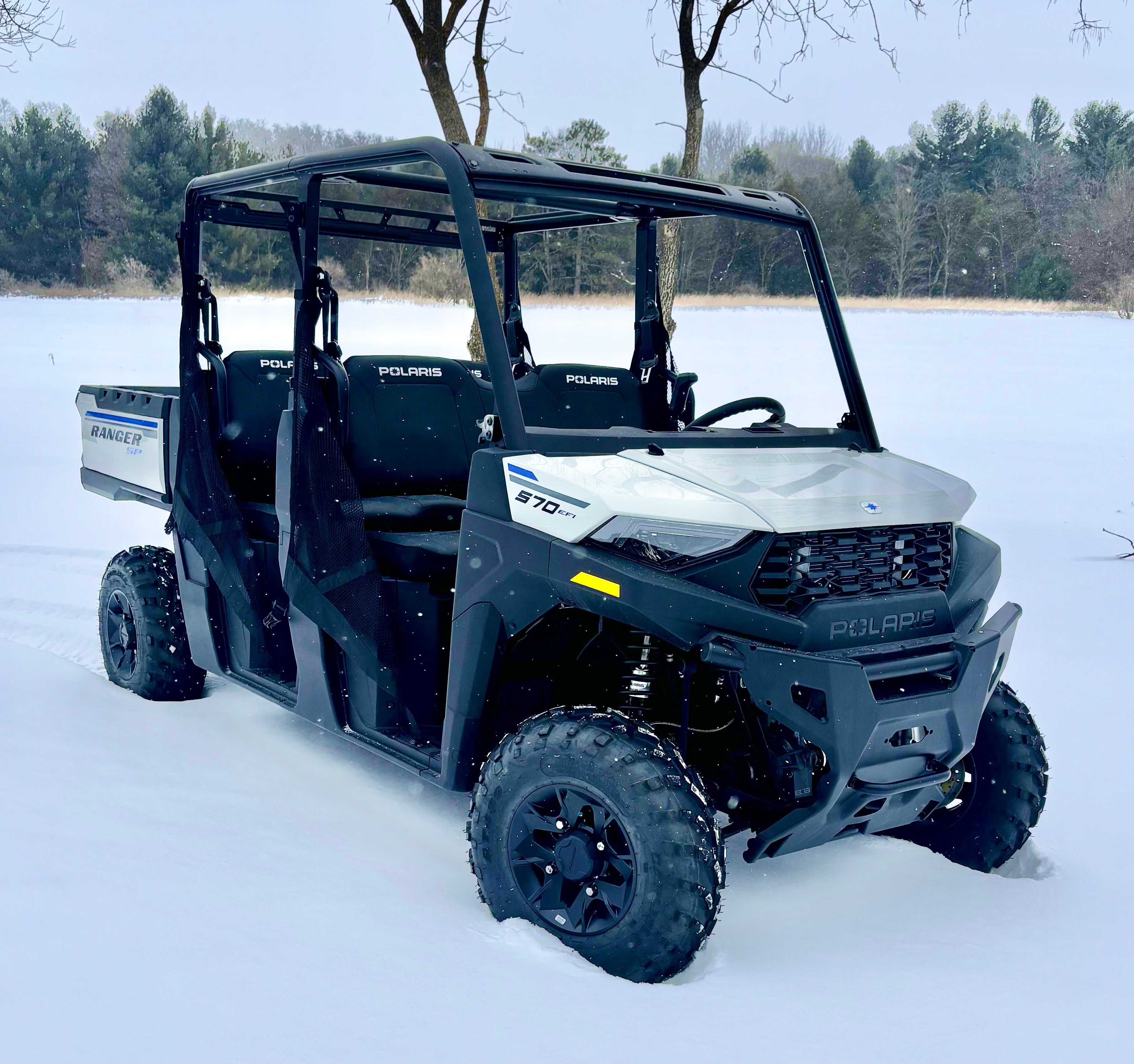 Photo of Polaris Ranger 570 Rubber Floor Mats by Terick Solutions - Premium UTV Rubber floor mats for UTVs / Side by Sides