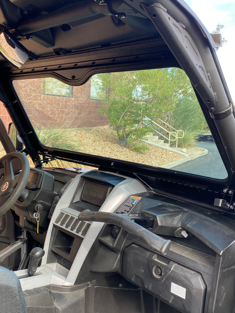 Photo of YAMAHA RMAX 4-SEAT Cab Enclosure "THE VAULT" 2021-24 Upper Side Doors & Panels (Patent Pending) by Dirt Warrior Accessories - Premium VAULT for UTVs / Side by Sides