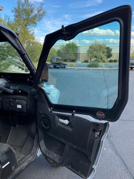 Photo of YAMAHA RMAX 4-SEAT Cab Enclosure "THE VAULT" 2021-24 Upper Side Doors & Panels (Patent Pending) by Dirt Warrior Accessories - Premium VAULT for UTVs / Side by Sides