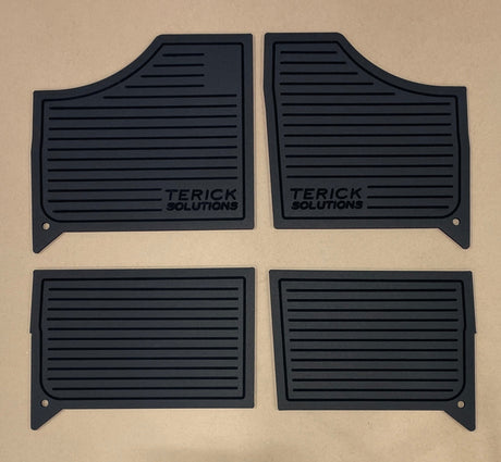 Photo of Polaris Ranger 570 Rubber Floor Mats by Terick Solutions - Premium UTV Rubber floor mats for UTVs / Side by Sides
