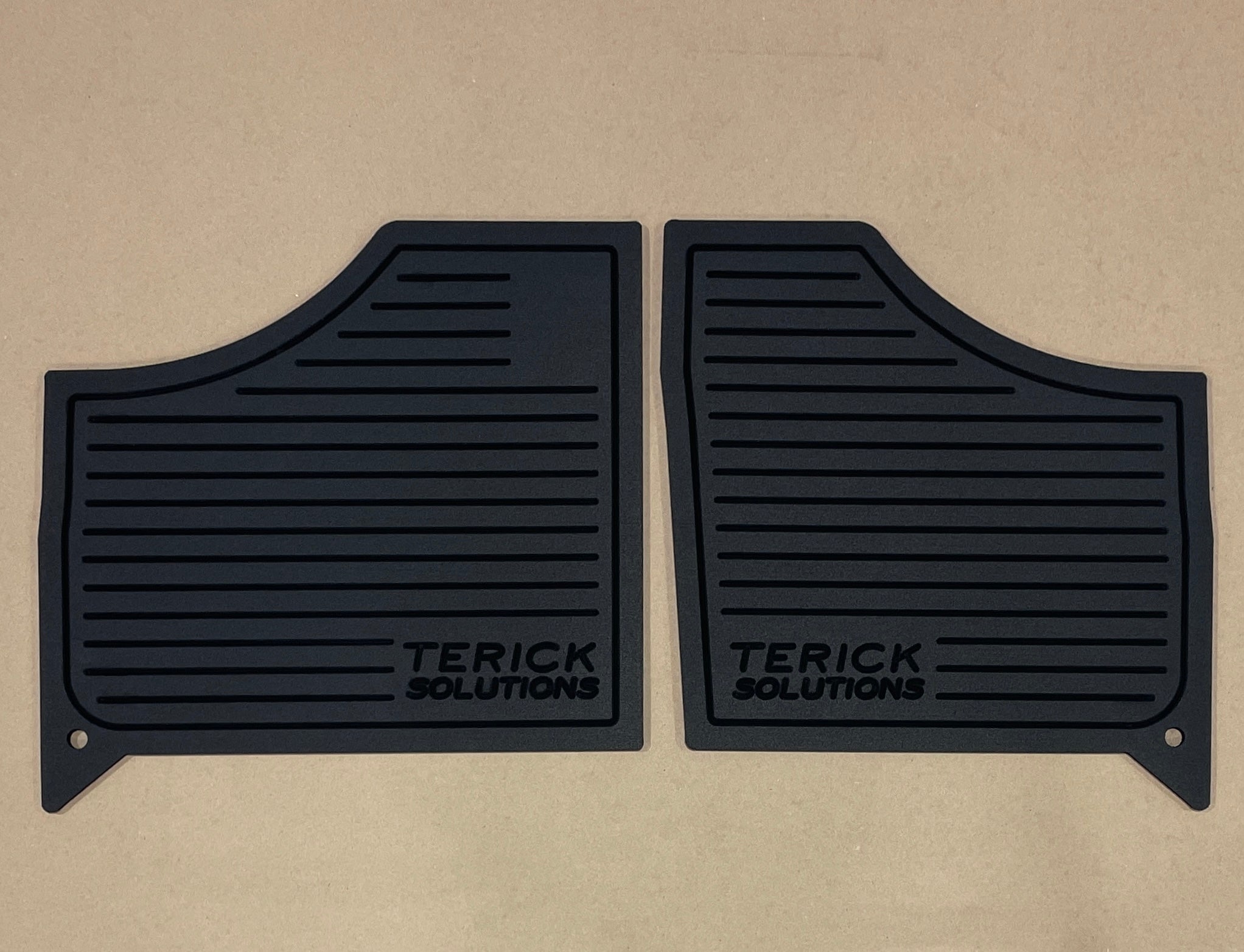 Photo of Polaris Ranger 570 Rubber Floor Mats by Terick Solutions - Premium UTV Rubber floor mats for UTVs / Side by Sides