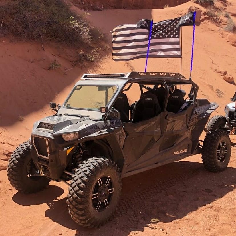 Photo of RZR 4 Seat Roof Rack by RSK / Rebel Style Kustoms - Premium for UTVs / Side by Sides