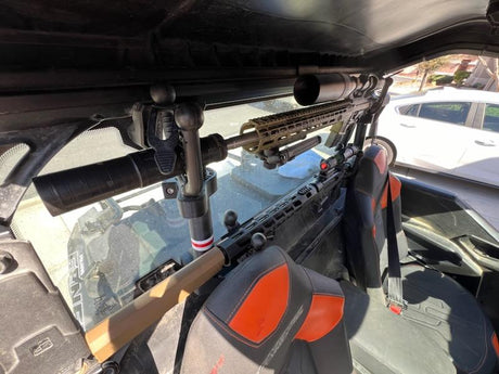 Polaris General Rear Opening Offset Rifle Rack | 1 or 2 Place | 2016-Current