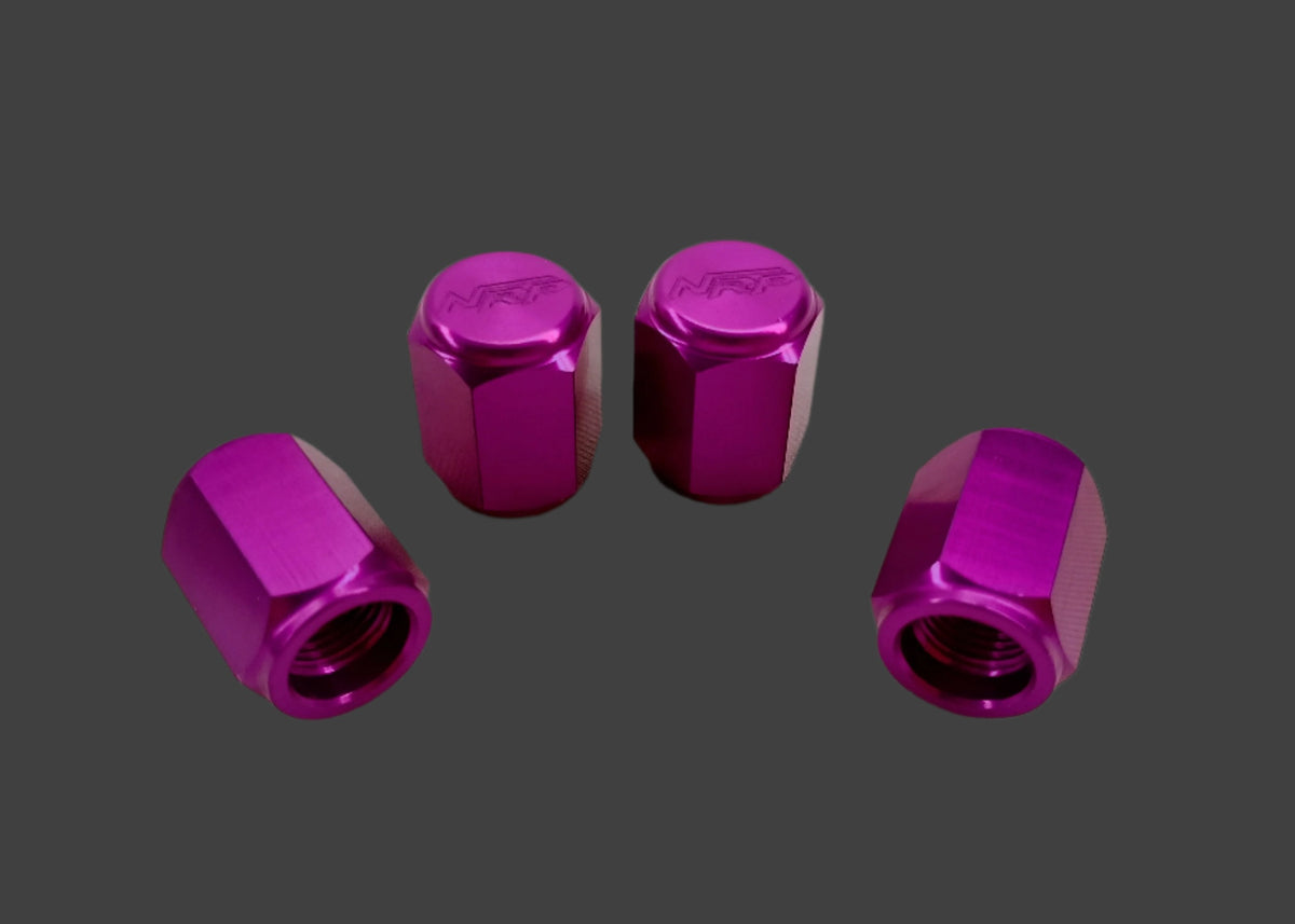 Photo of NRP Billet Hex Valve Stem Caps by Nitro Racing Parts - Premium Valve Stem Caps for UTVs / Side by Sides