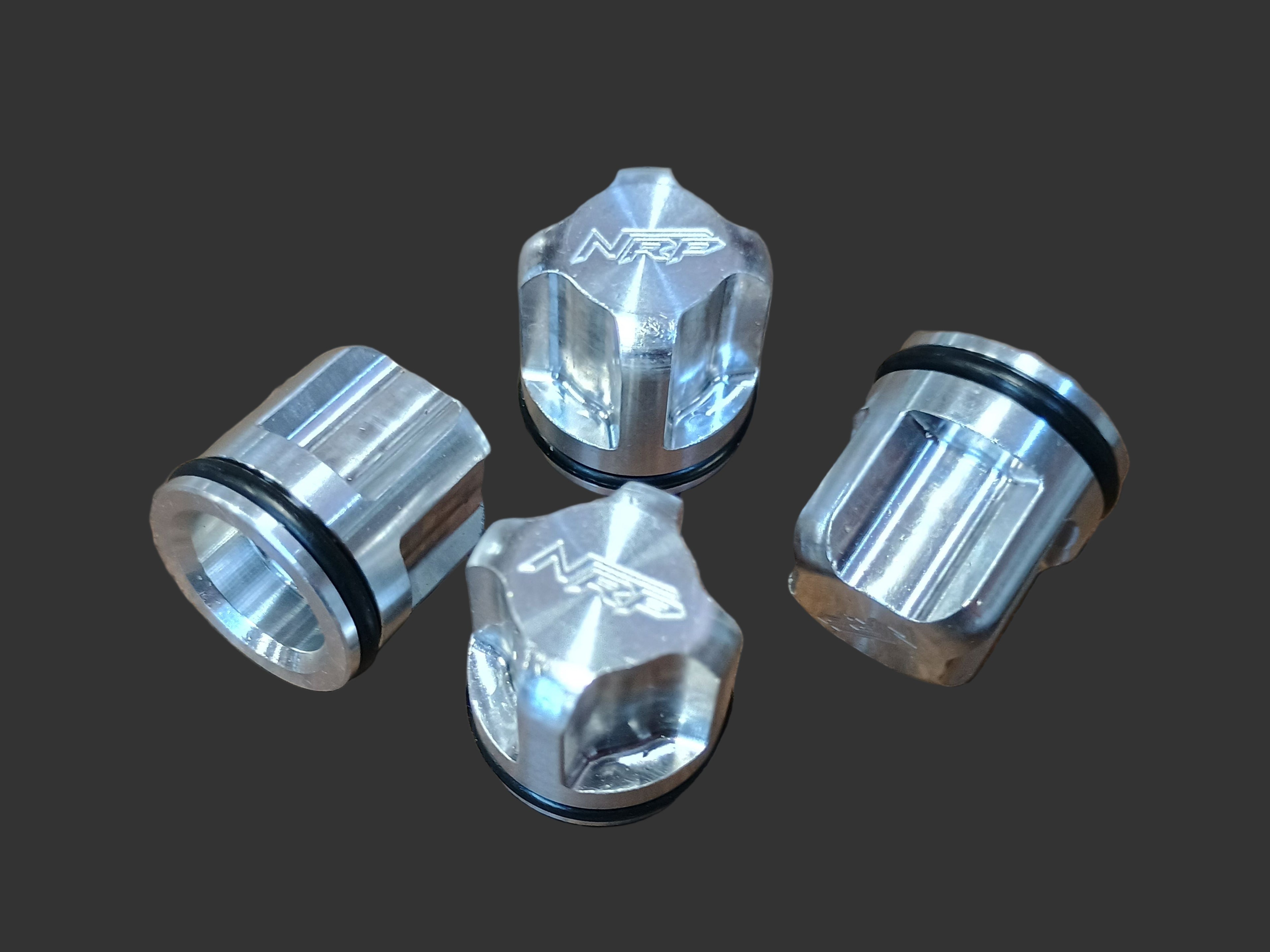 Photo of NRP Shock Cap Valve Stem Caps by Nitro Racing Parts - Premium Shock Caps for UTVs / Side by Sides