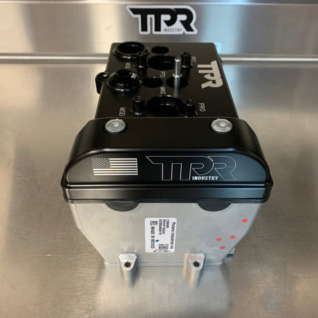 Photo of TPR016 - BLACK Billet Valve Cover - Turbo R / Pro XP by TPR Industry - Premium for UTVs / Side by Sides