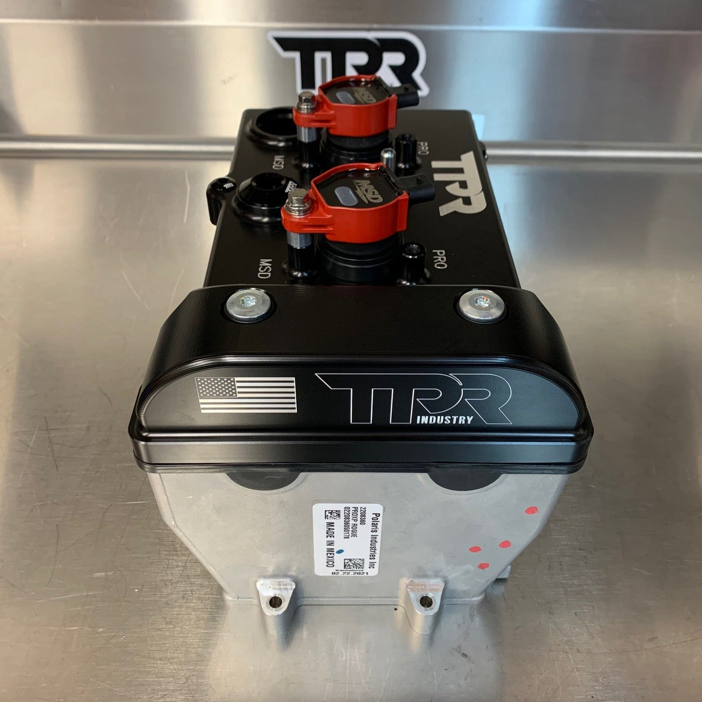 TPR016 Billet Valve Cover - Polaris Pro XP / Turbo R