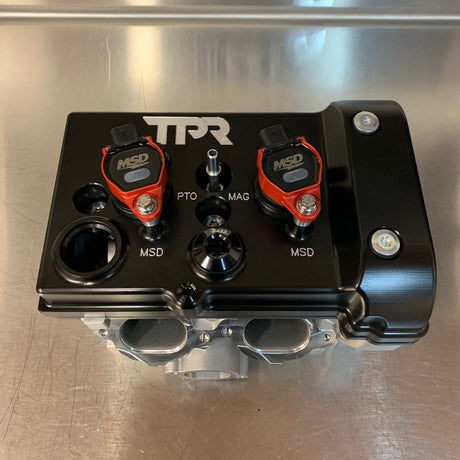 Photo of TPR016 - BLACK Billet Valve Cover - Turbo R / Pro XP by TPR Industry - Premium for UTVs / Side by Sides