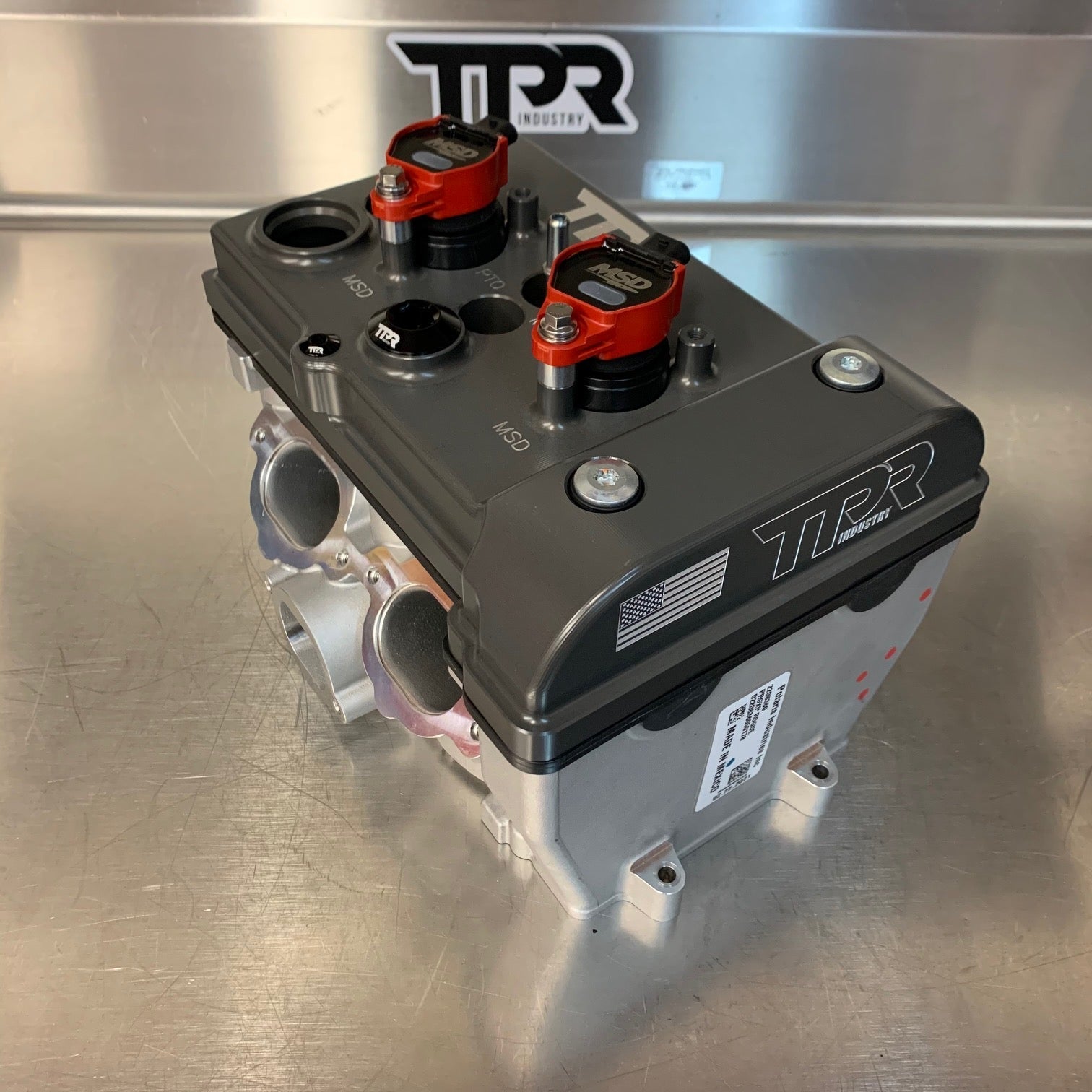 Photo of TPR016 - HARD CLEAR Billet Valve Cover - Turbo R / Pro XP by TPR Industry - Premium for UTVs / Side by Sides
