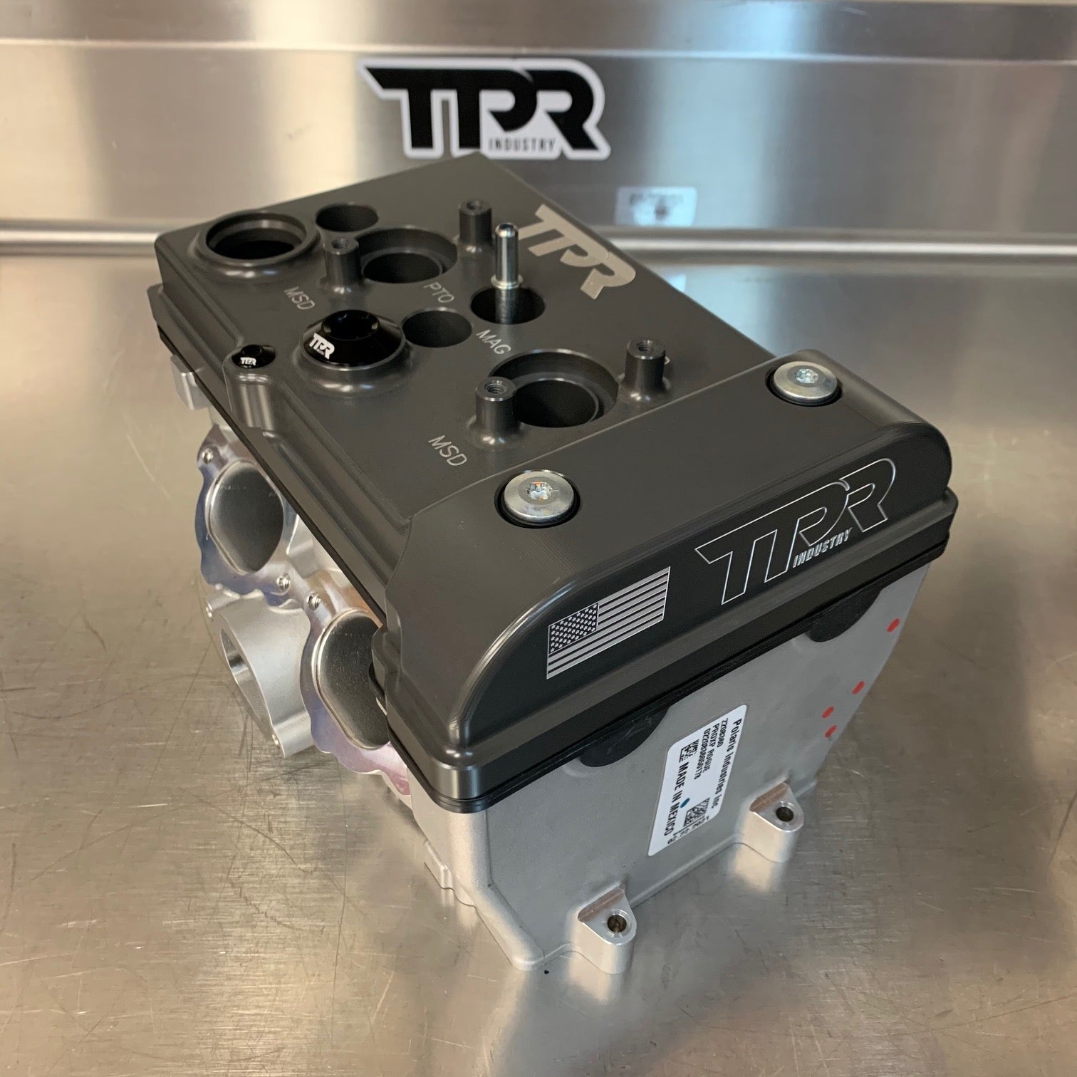 Photo of TPR016 - HARD CLEAR Billet Valve Cover - Turbo R / Pro XP by TPR Industry - Premium for UTVs / Side by Sides