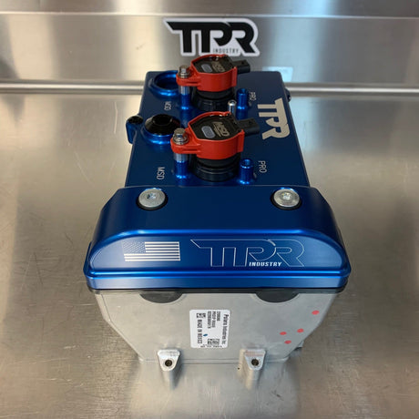Photo of TPR016 - BLUE Billet Valve Cover - Turbo R / Pro XP by TPR Industry - Premium for UTVs / Side by Sides