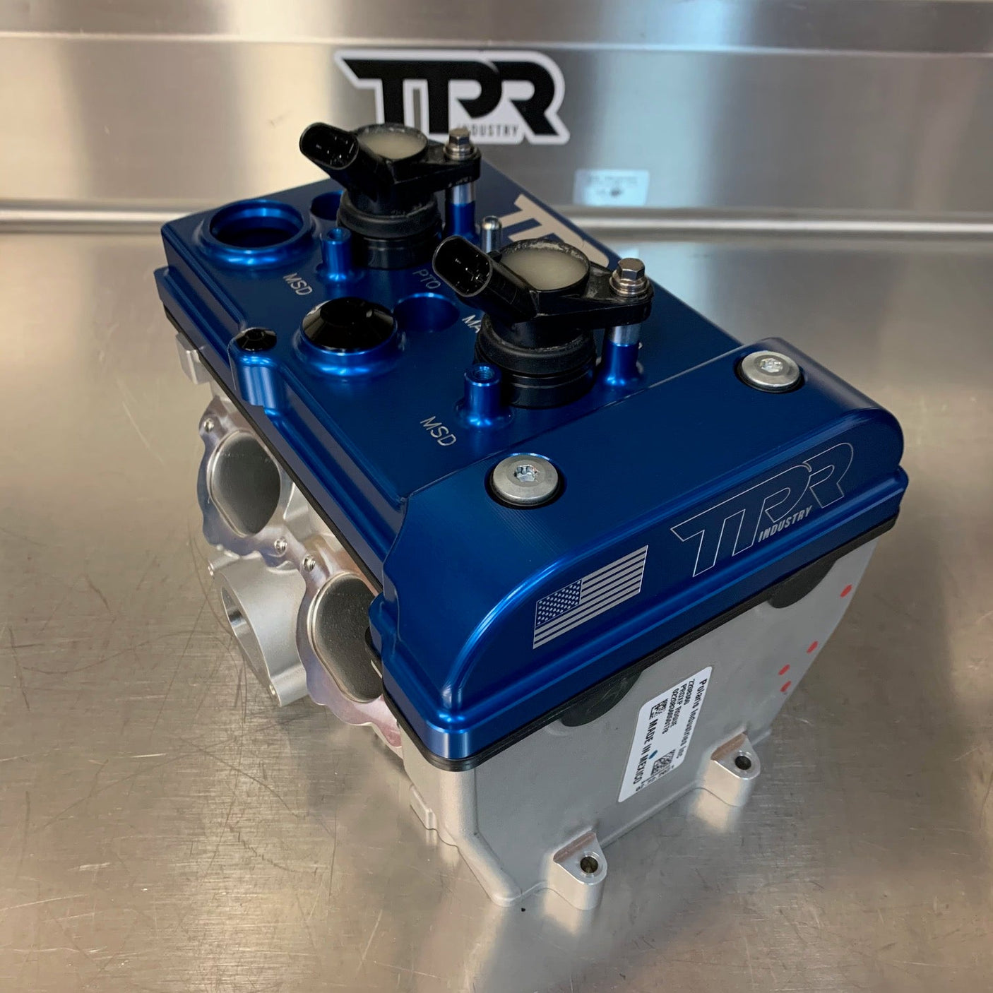 TPR016 - Blue Billet Valve Cover - Turbo R / Pro XP