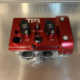 TPR016 - RED Billet Valve Cover for Polaris RZR Turbo R / Pro XP