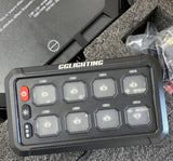 Photo of 8-Gang Switch Panel With RGB And Remote Control Bluetooth App by GGLighting - Premium for UTVs / Side by Sides