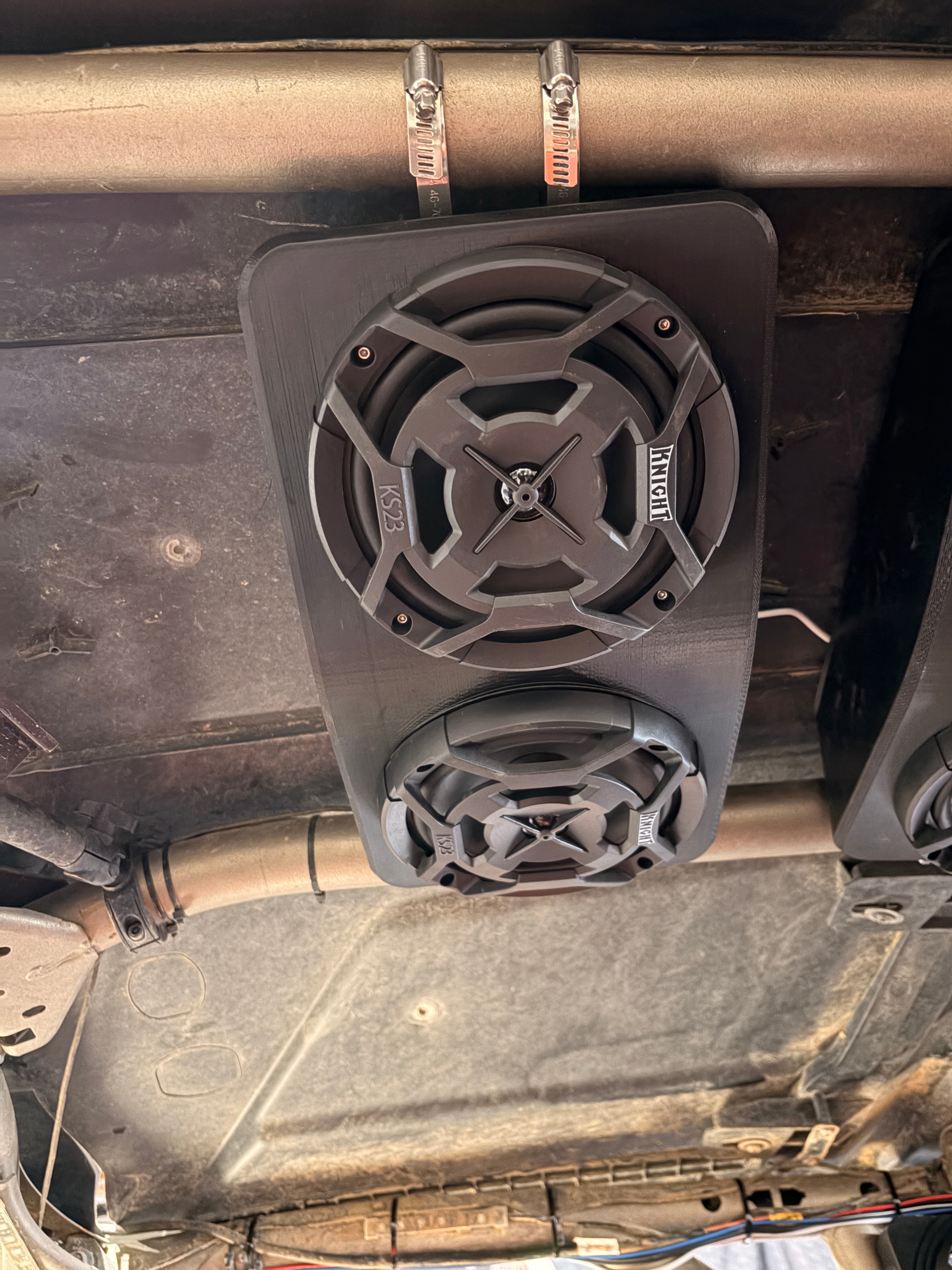 Photo of Can-Am Maverick Roof Speaker Pods – Dual 6.5" Sound System by Knight ATV - Premium Power Sports for UTVs / Side by Sides