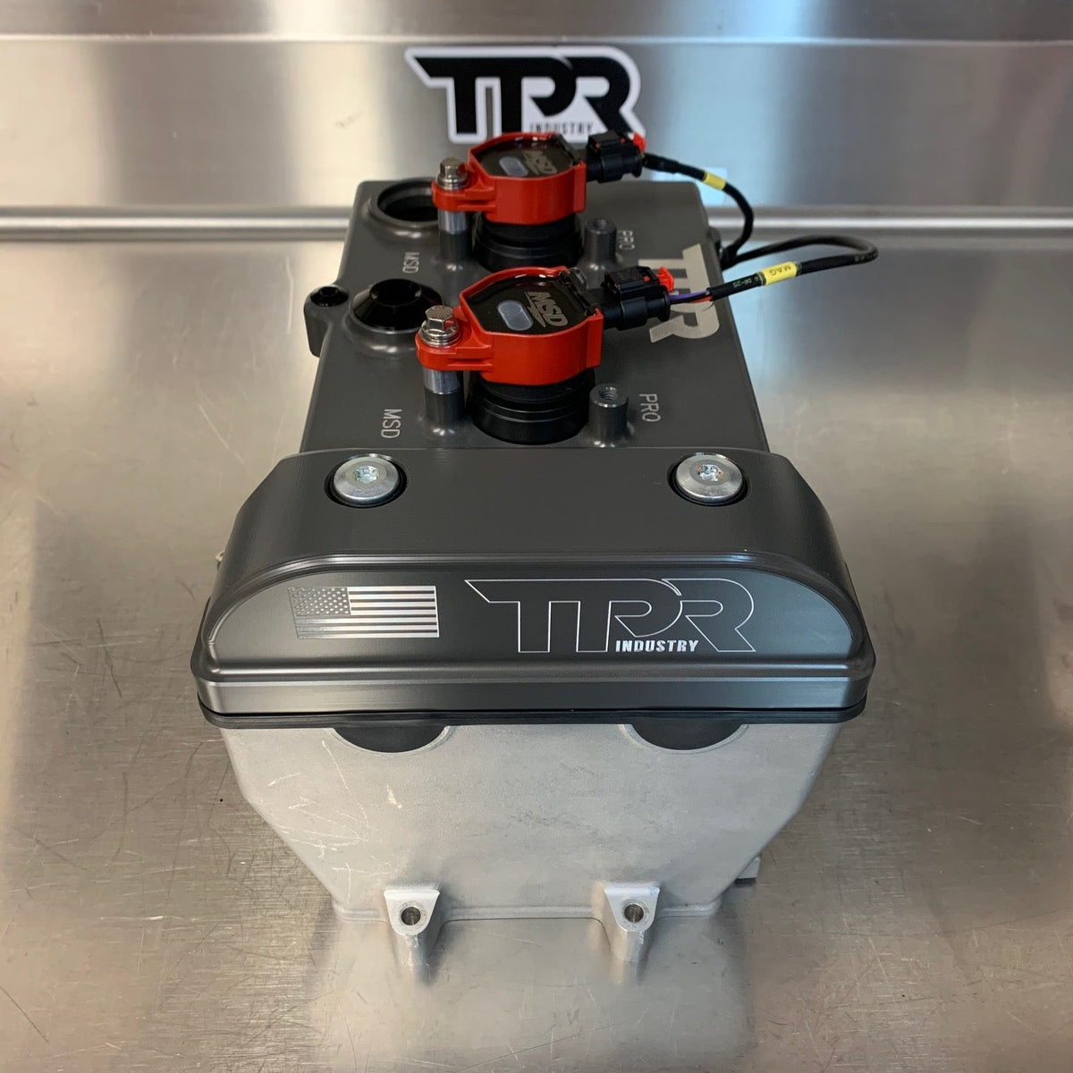 TPR010 - HARD CLEAR Billet Valve Cover - Polaris RZR