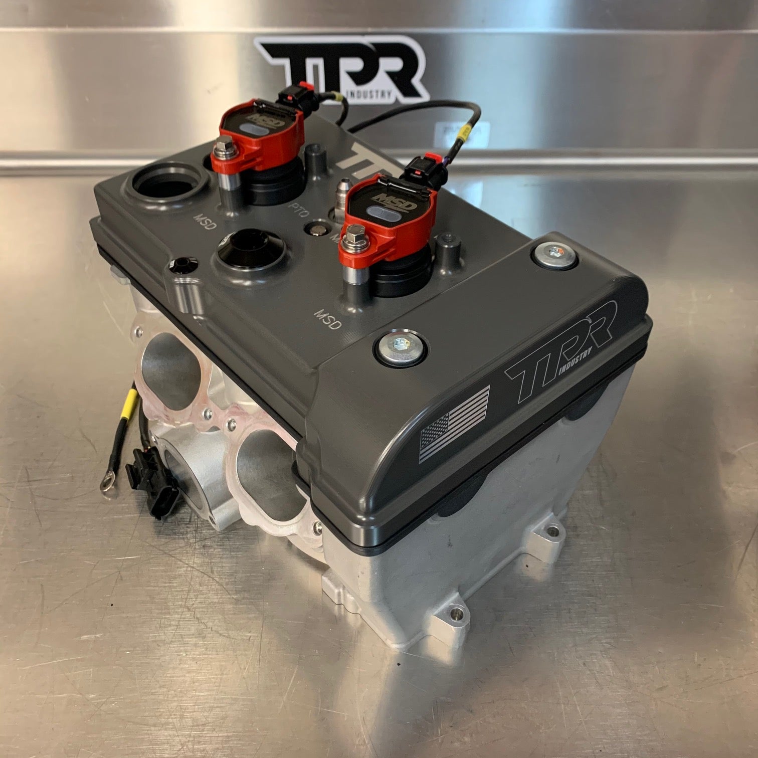 Photo of TPR010 - HARD CLEAR Billet Valve Cover - RZR by TPR Industry - Premium for UTVs / Side by Sides