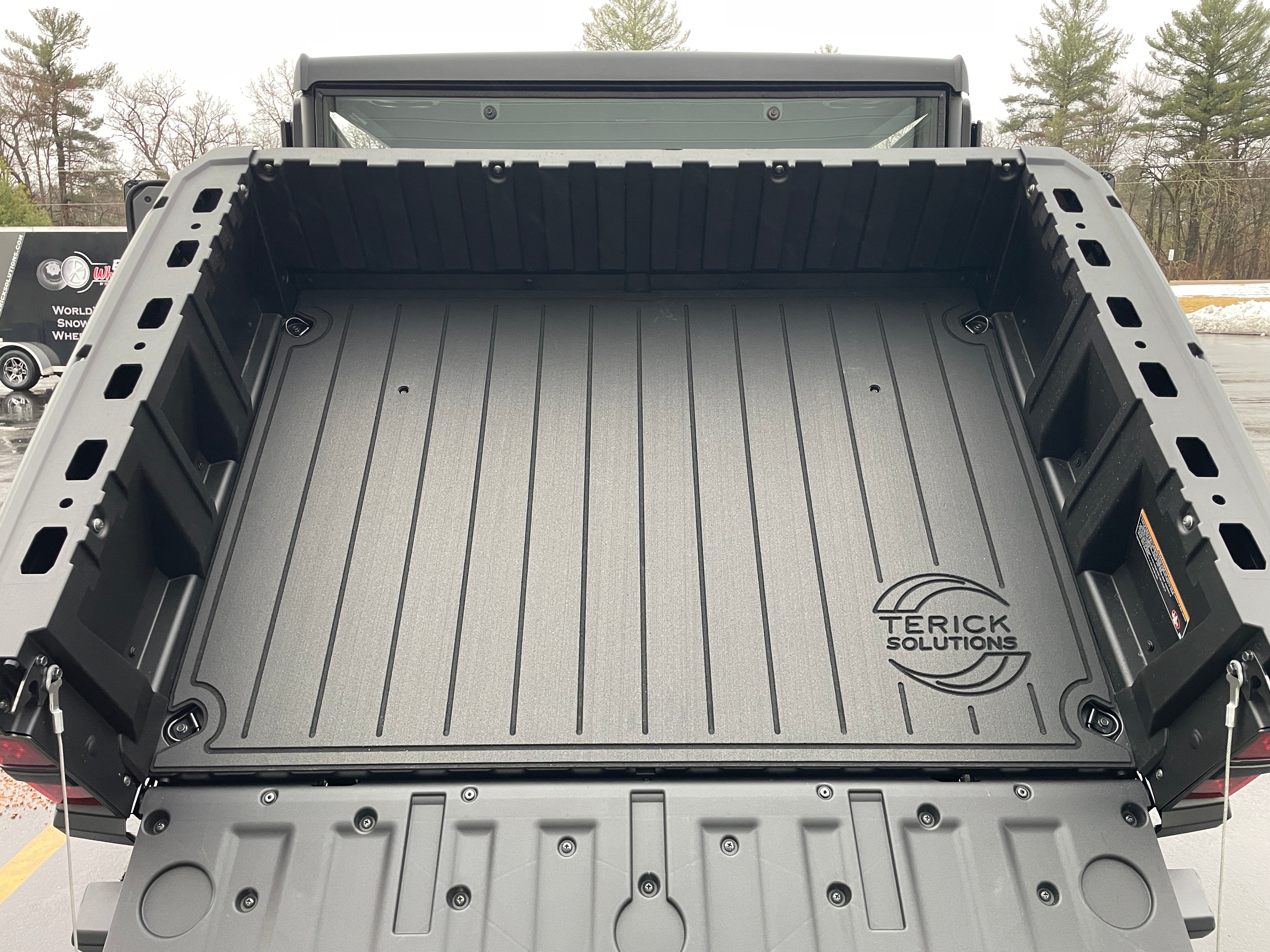 Photo of Kawasaki Ridge Crew Rubber Floor Mats by Terick Solutions - Premium UTV Rubber floor mats for UTVs / Side by Sides