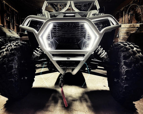 Photo of Front Winch Bumper-1K/TURBO- (2019 to 2023) by L&W Fab - Premium Bumper for UTVs / Side by Sides