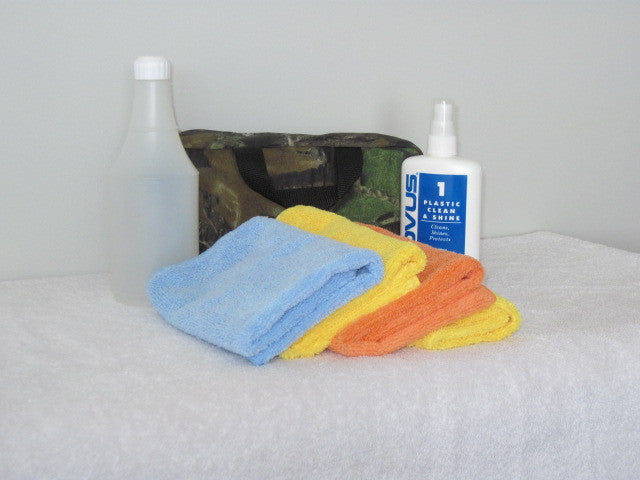 Photo of Microfiber Cleaning Kit by TerraRider UTV Windshields & Accessories - Premium for UTVs / Side by Sides