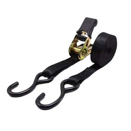 Photo of (2) Heavy Duty 1" 2.5 1500lbs Ratchet Straps by safesled - Premium for UTVs / Side by Sides