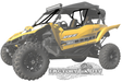Photo of Yamaha YXZ 1000 Bolt-On Roll Cage Enhancement Bundle by Factory UTV - Premium Headache Bars for UTVs / Side by Sides