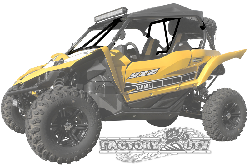 Photo of Yamaha YXZ 1000 Bolt-On Roll Cage Enhancement Bundle by Factory UTV - Premium Headache Bars for UTVs / Side by Sides