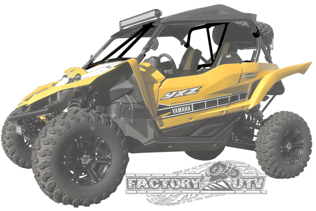 Photo of Yamaha YXZ 1000 Bolt-On Roll Cage Enhancement Bundle by Factory UTV - Premium Headache Bars for UTVs / Side by Sides