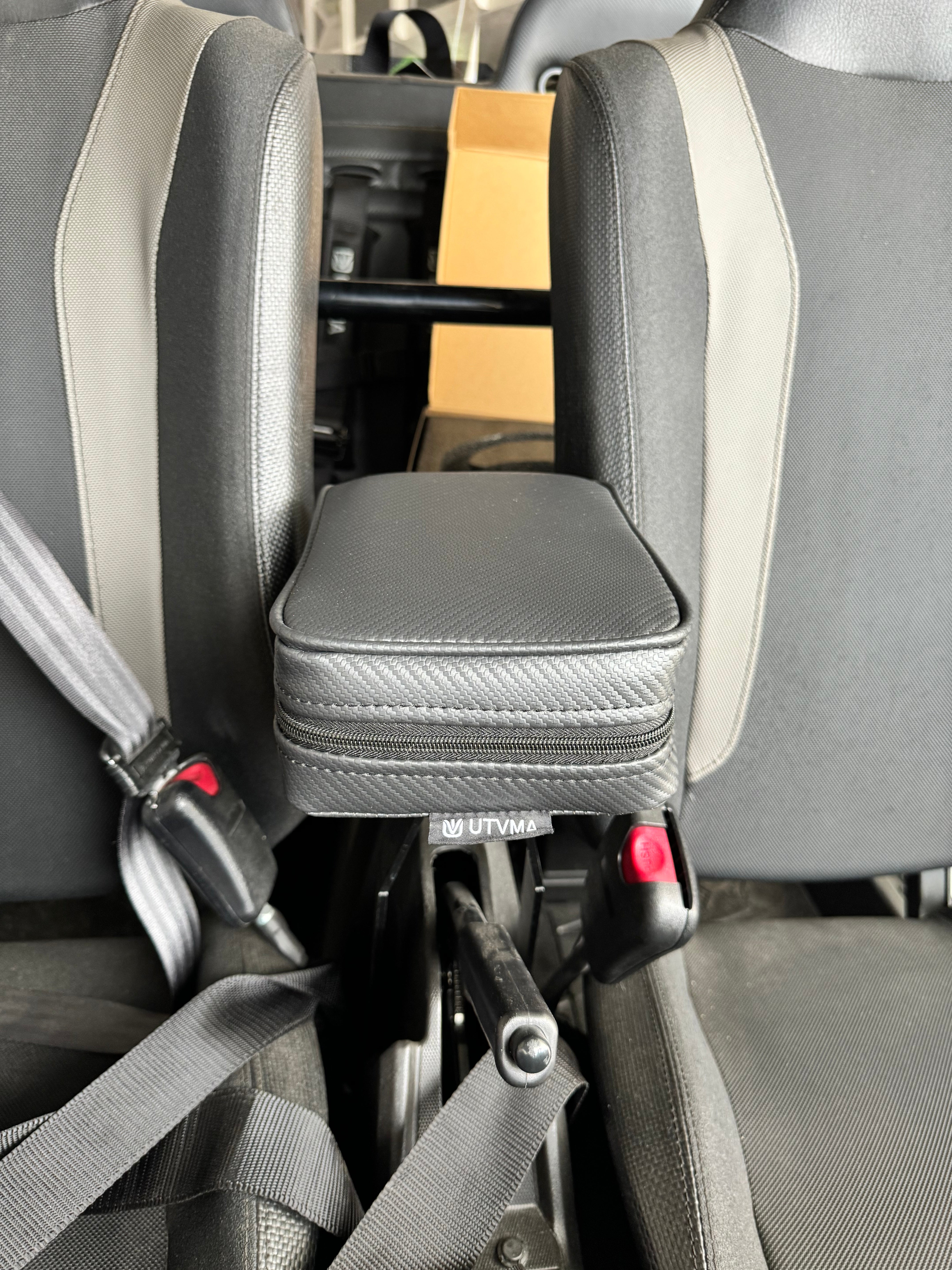 Photo of UTVMA RZR 570 Armrest with Bracket (2017-2022) by UTV Mountain Accessories - Premium Door Bags & Door Accessories for UTVs / Side by Sides