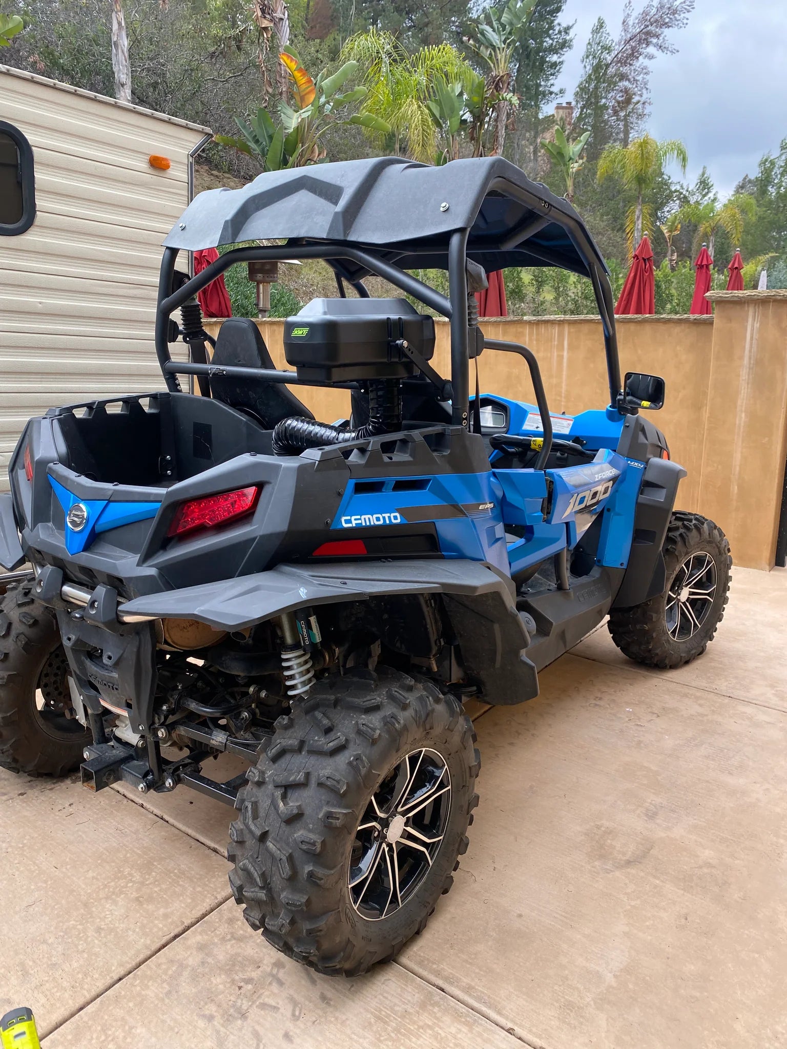 Photo of CFMoto ZForce 800/1000 KWT Particle Separator (2016-2019) by KWT Filters - Premium Particle Separators for UTVs / Side by Sides