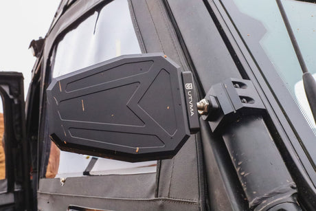 Photo of UTVMA Rearview and Sideview Mirror Kit by UTV Mountain Accessories - Premium Mirrors for UTVs / Side by Sides