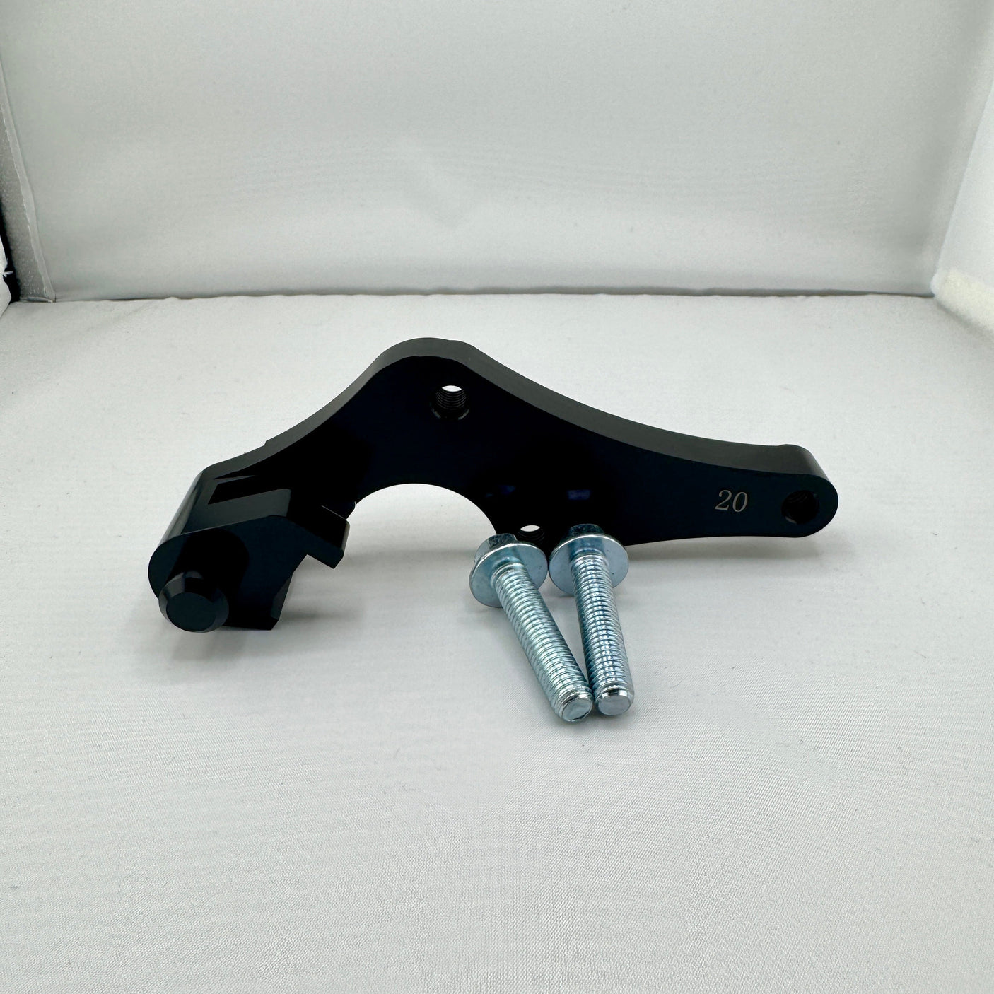 Warp9 Racing 320mm Front Brake Rotor Relocation Bracket for Honda CRF450L/RL