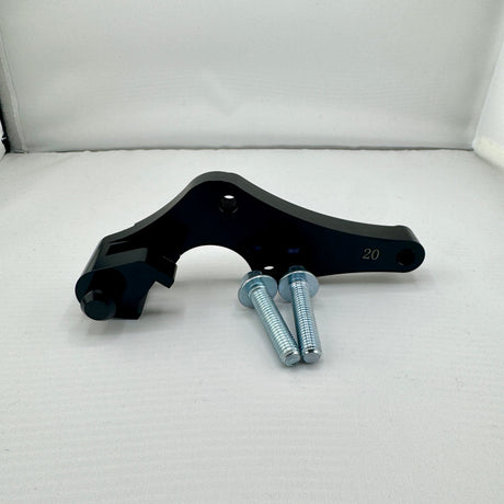 Warp9 Racing 320mm Front Brake Rotor Relocation Bracket for Honda CRF450L/RL