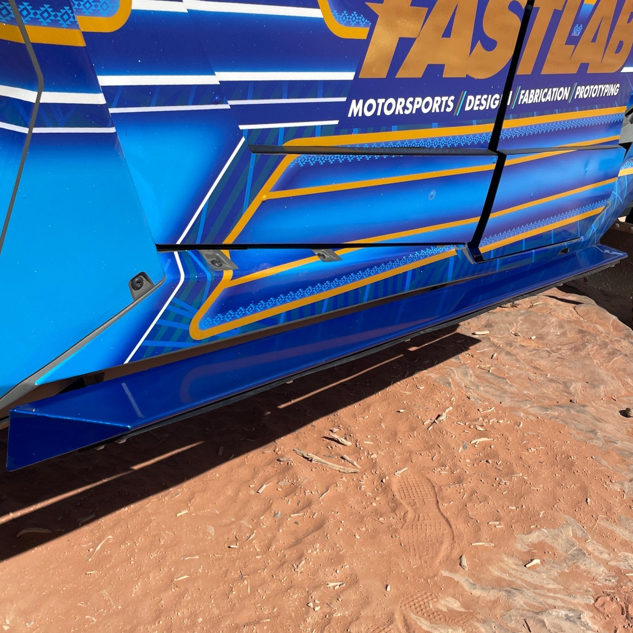 Photo of Polaris RZR Pro R / Turbo R / Pro XP 4-Seat Rock Slider Steps by FastLab UTV - Premium for UTVs / Side by Sides