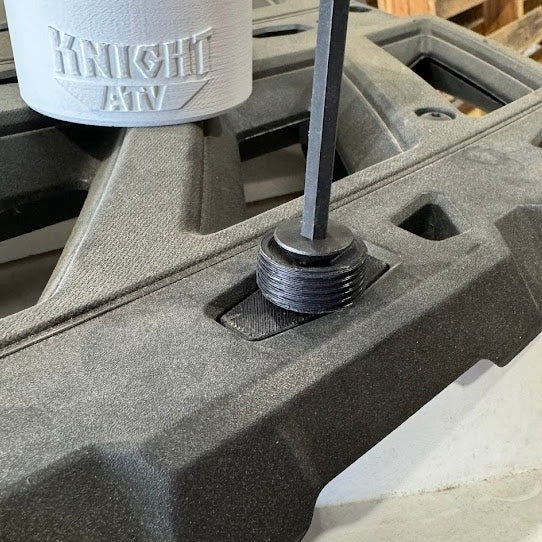 Photo of Can-Am LinQ Mounting Brackets by Knight ATV - Premium for UTVs / Side by Sides